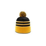 Richardson 134 Striped Beanie with Cuff & Pom Hat