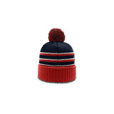 Richardson 134 Striped Beanie with Cuff & Pom Hat