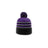 Richardson 134 Striped Beanie with Cuff & Pom Hat