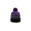 Richardson 134 Striped Beanie with Cuff & Pom Hat