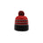 Richardson 134 Striped Beanie with Cuff & Pom Hat