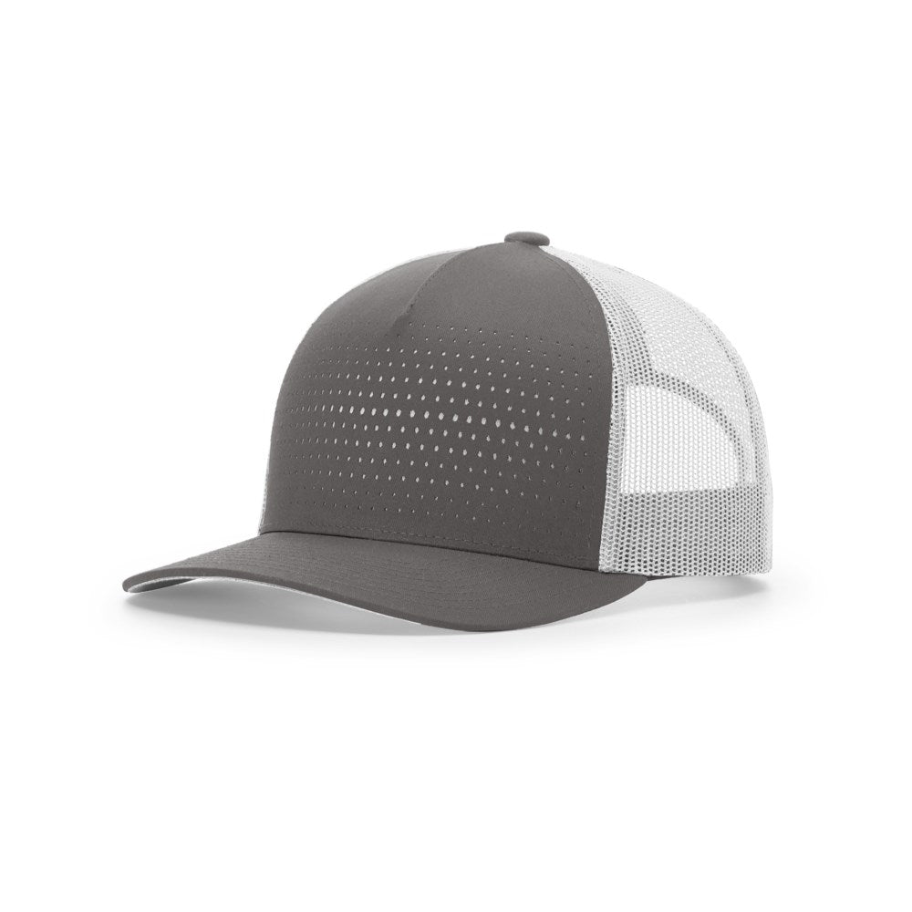 Richardson 163 Laser Cut Five Panel Trucker Hat