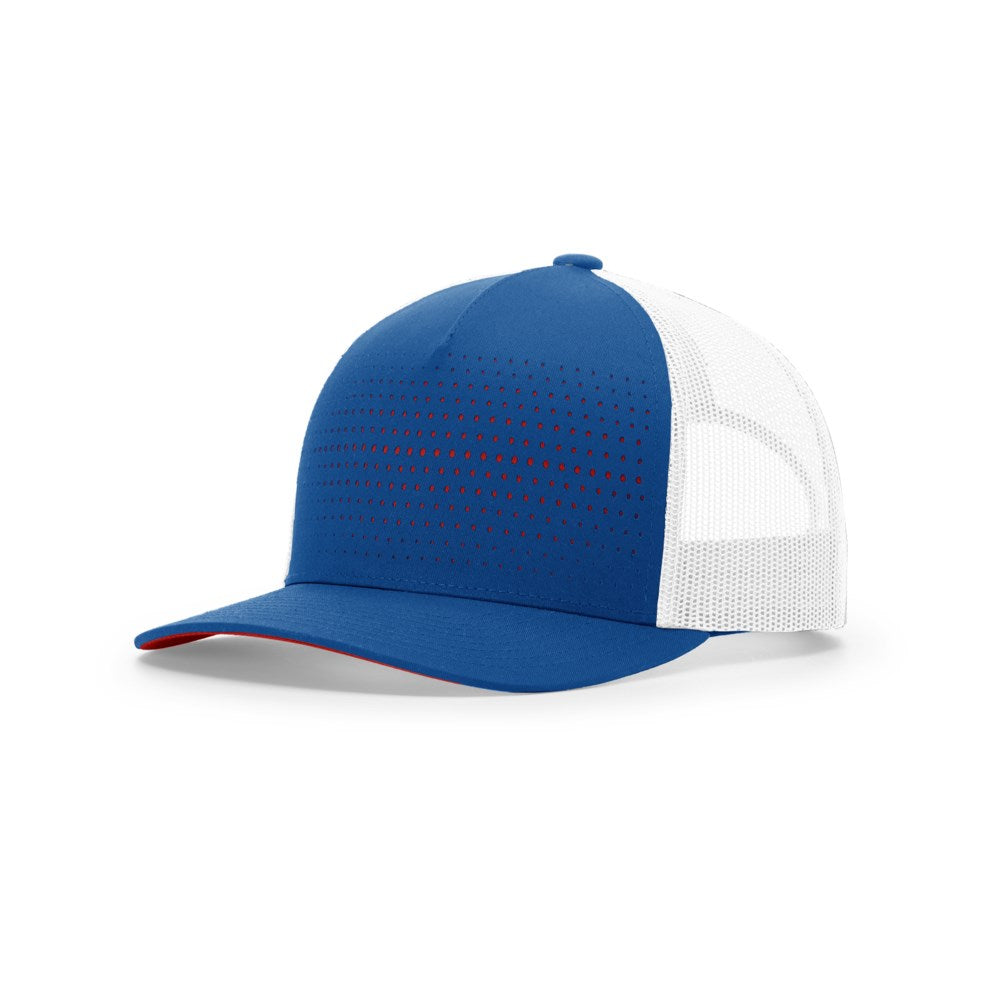 Richardson 163 Laser Cut Five Panel Trucker Hat