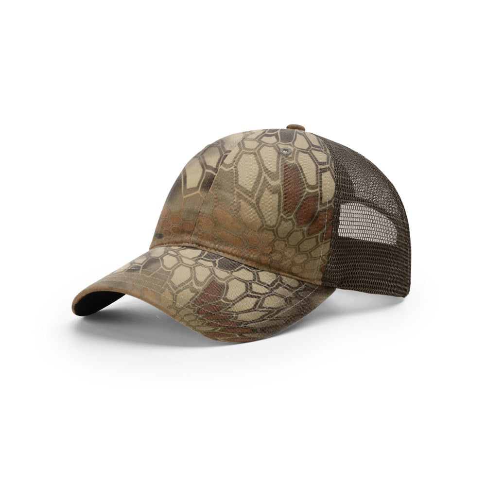 Richardson 111P Garment Washed Printed Trucker Hat