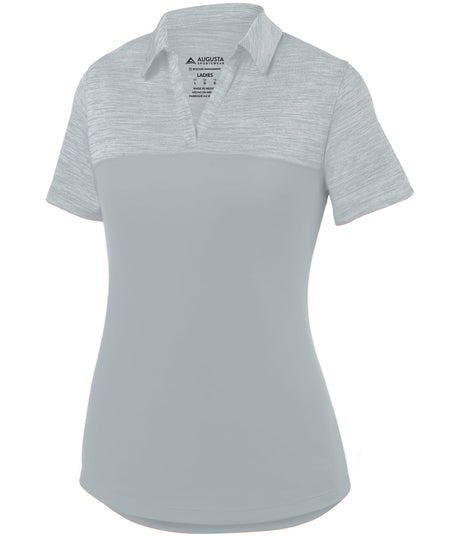 Augusta Sportswear  Women's Ladies Shadow Tonal Heather Polo
