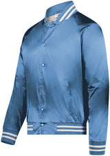 Augusta Sportswear  Men's Satin Baseball Jacket/striped Trim