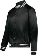 Augusta Sportswear  Men's Satin Baseball Jacket/striped Trim