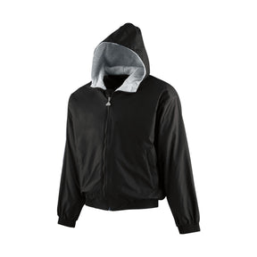 Augusta Sportswear Youth Hooded Taffeta Jacket/fleece Lined