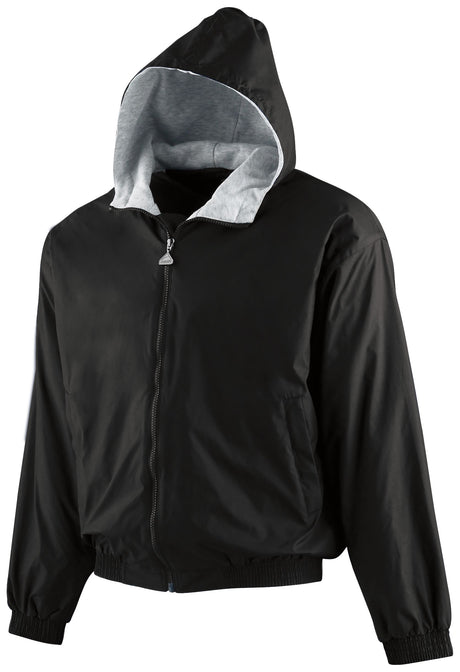 Augusta Sportswear Youth Hooded Taffeta Jacket/fleece Lined