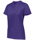 Augusta Sportswear  Women's Ladies Attain Wicking Two-button Softball Jersey