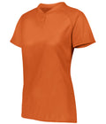 Augusta Sportswear  Women's Ladies Attain Wicking Two-button Softball Jersey