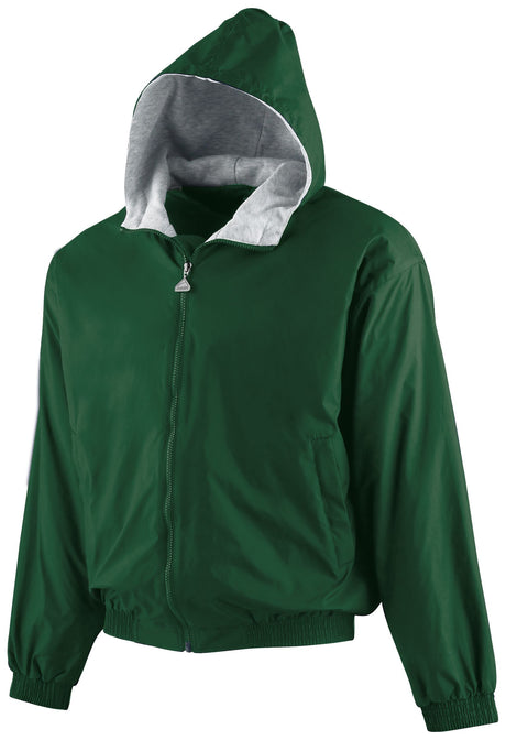Augusta Sportswear Youth Hooded Taffeta Jacket/fleece Lined