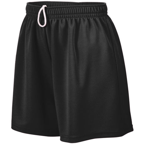 Augusta Sportswear Girl's Wicking Mesh Shorts