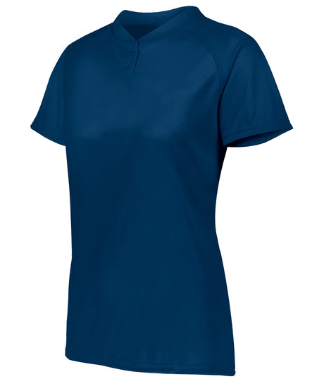 Augusta Sportswear  Women's Ladies Attain Wicking Two-button Softball Jersey