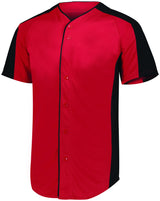 Augusta Sportswear Youth Full-button Baseball Jersey
