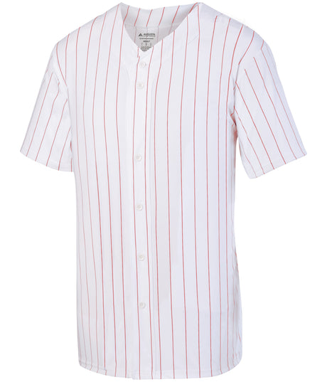 Augusta Sportswear  Men's Pinstripe Full-button Jersey