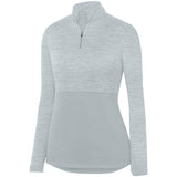 Augusta Sportswear  Women's  Shadow Tonal Heather 1/4 Zip Pullover