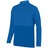 Augusta Sportswear  Men's Shadow Tonal Heather 1/4 Zip Pullover