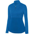 Augusta Sportswear  Women's  Shadow Tonal Heather 1/4 Zip Pullover