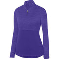 Augusta Sportswear  Women's  Shadow Tonal Heather 1/4 Zip Pullover