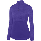 Augusta Sportswear  Women's  Shadow Tonal Heather 1/4 Zip Pullover