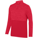Augusta Sportswear  Men's Shadow Tonal Heather 1/4 Zip Pullover