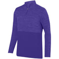 Augusta Sportswear  Men's Shadow Tonal Heather 1/4 Zip Pullover