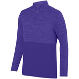 Augusta Sportswear  Men's Shadow Tonal Heather 1/4 Zip Pullover