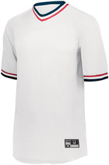 Holloway  Men's Retro V-neck Baseball Jersey