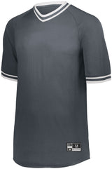 Holloway Youth Retro V-neck Baseball Jersey