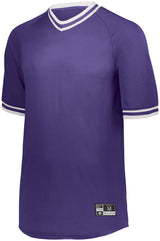 Holloway Youth Retro V-neck Baseball Jersey