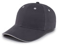 Pacific Headwear Brushed Twill Cap With Sandwich Bill