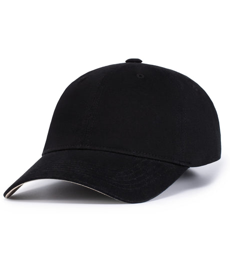 Unisex Pacific Headwear Brushed Cotton Twill Hook-and-loop Adjustable Cap
