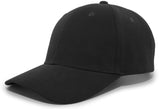 Unisex Pacific Headwear Brushed Cotton Twill Hook-and-loop Adjustable Cap