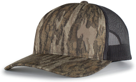 Unisex Pacific Headwear Camo Snapback Trucker Cap