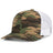 Unisex Pacific Headwear Camo Snapback Trucker Cap
