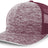 Pacific Headwear Aggressive Heather Trucker Snapback Cap