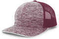 Pacific Headwear Aggressive Heather Trucker Snapback Cap