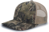 Pacific Headwear Camo Snapback Trucker Cap