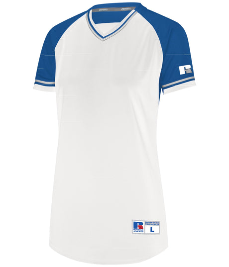 Russell  Women's Ladies Classic V-neck Jersey