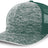 Pacific Headwear Aggressive Heather Trucker Snapback Cap