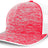 Pacific Headwear Aggressive Heather Trucker Snapback Cap