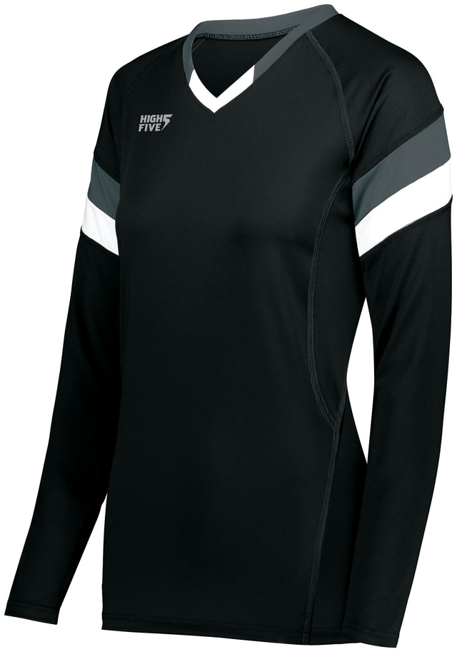High Five  Women's  Truhit Tri-color Long Sleeve Jersey