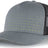 Pacific Headwear Perforated 5-panel Trucker Snapback Cap