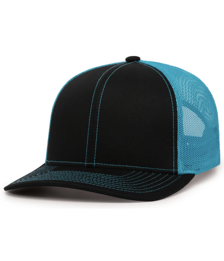 Unisex Pacific Headwear Trucker Snapback Cap
