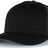Pacific Headwear Perforated 5-panel Trucker Snapback Cap
