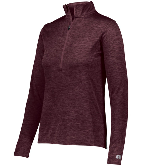 Russell  Women's  Dri-power Lightweight 1/4 Zip Pullover