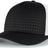 Pacific Headwear Perforated 5-panel Trucker Snapback Cap