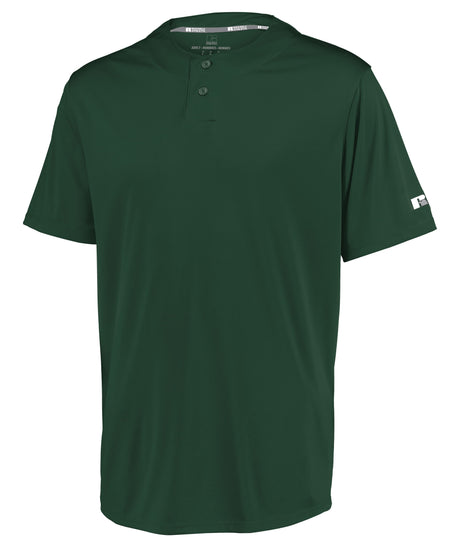 Russell  Men's Performance Two-button Solid Jersey