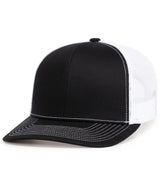Unisex Pacific Headwear Contrast Stitch Trucker Snapback
